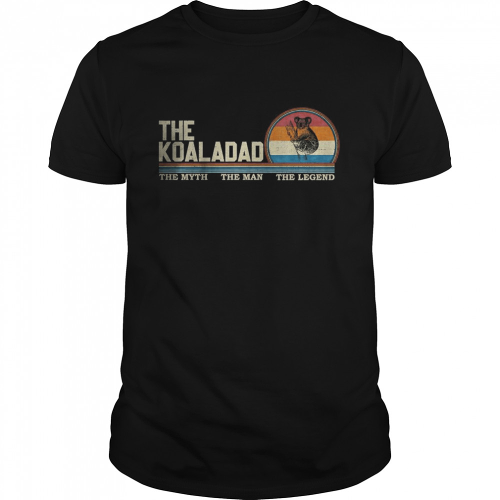 Retro The KoalaDad The Myth The Man The Legend T-Shirt