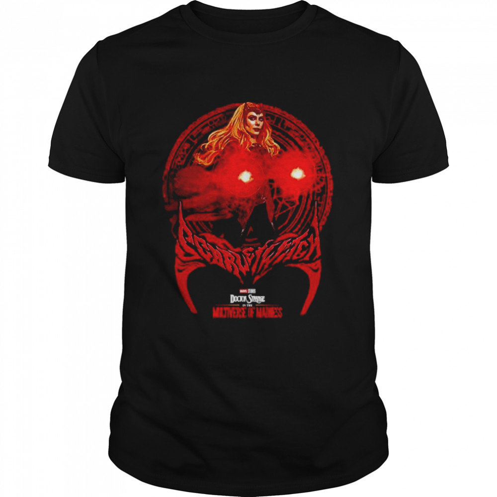 Doctor Strange In The Multiverse Of Madness Scarlet Witch Geometric T-Shirt