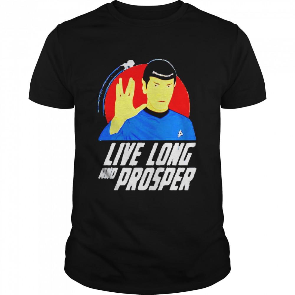 Star Trek Spock live long and prosper shirt