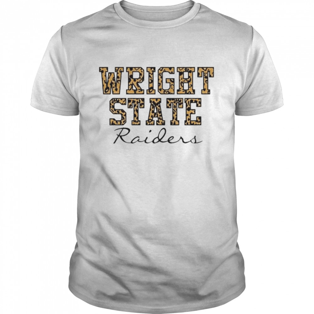 Wright State Raiders Leopard shirt