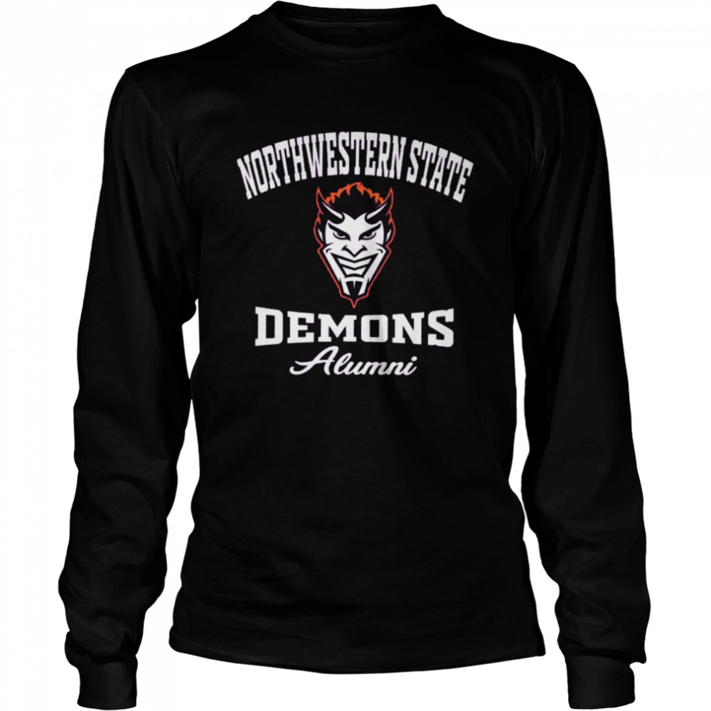 Northwestern State Demons Alumni  Long Sleeved T-shirt