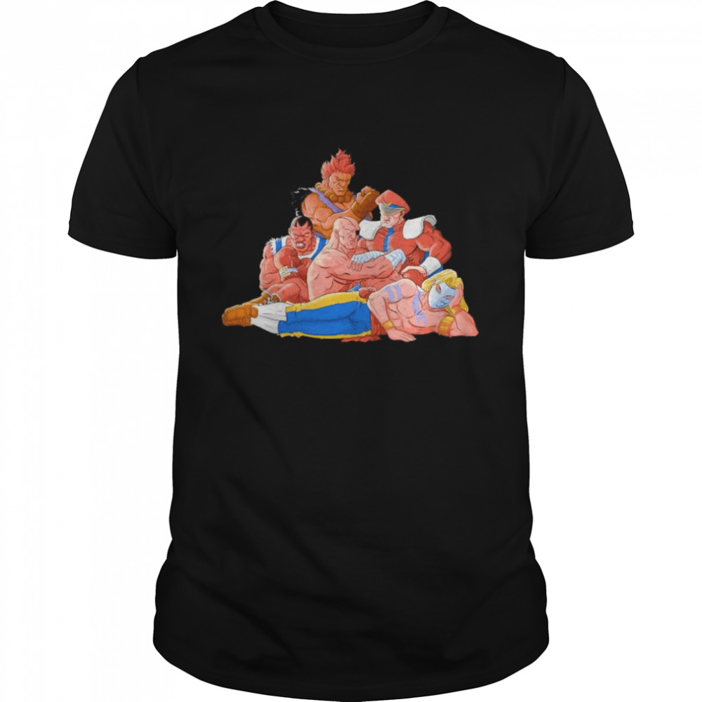 Street Fighter evil fighters club shirt