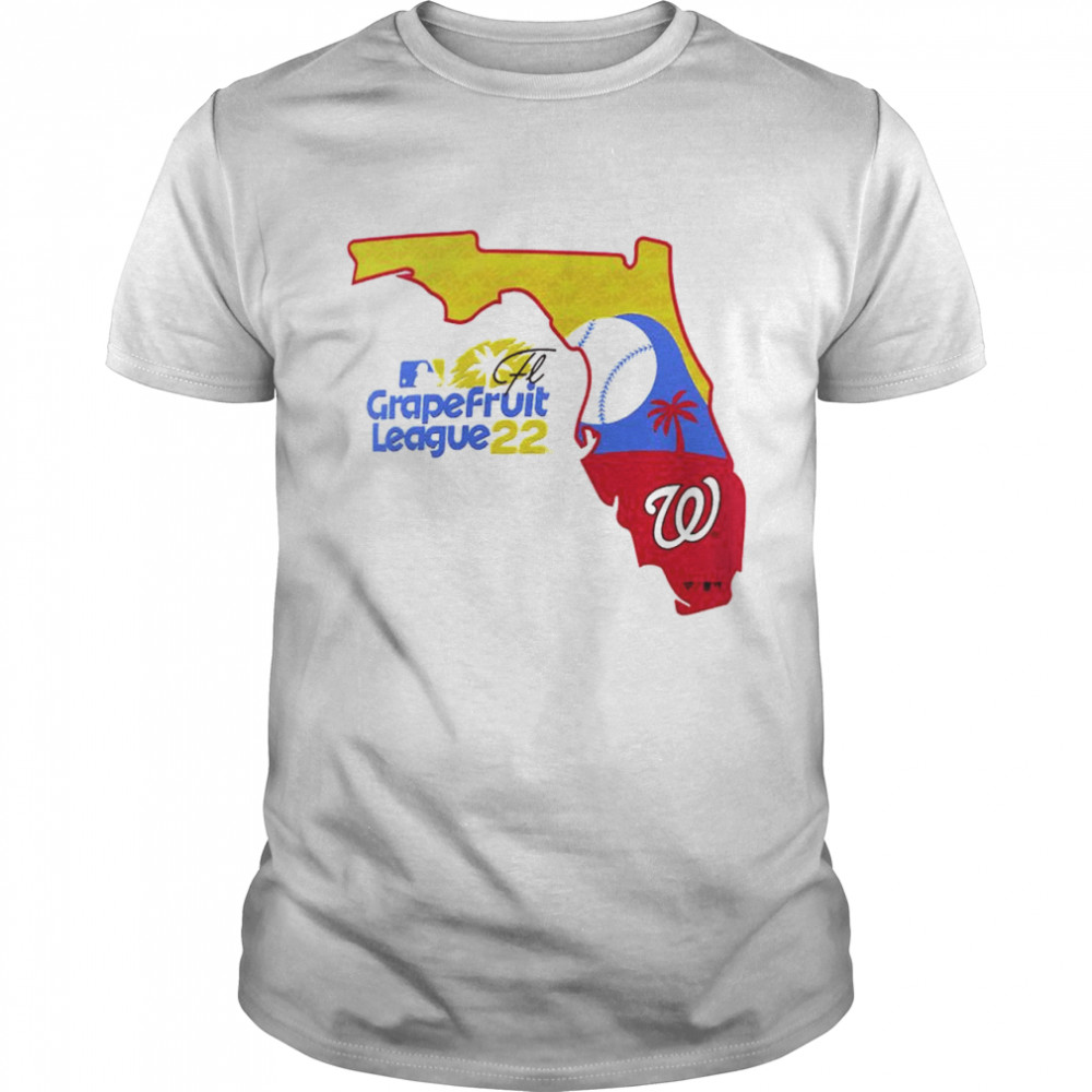 Washington Nationals 2022 MLB Spring Training Grapefruit League shirt