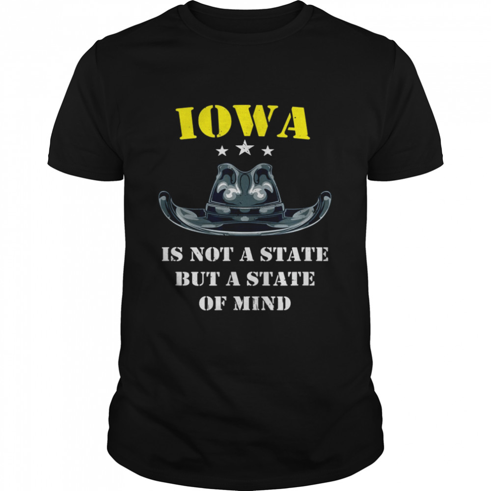 Iowa Cowboy Rodeo Horse, Iowa State Of Mind Cowboy Shirt