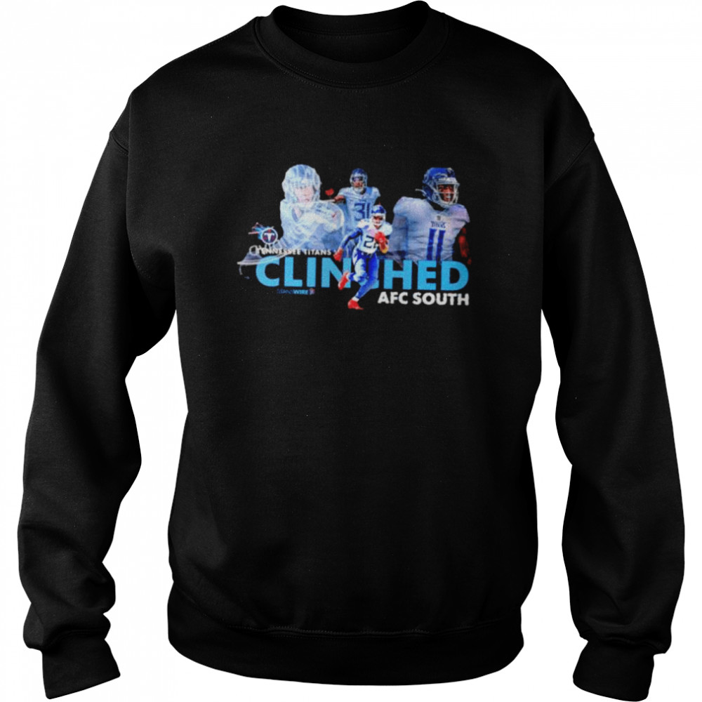 Tennessee Titans No 1 Seed Clinched AFC South Champions Super Bowl New 2022  Unisex Sweatshirt