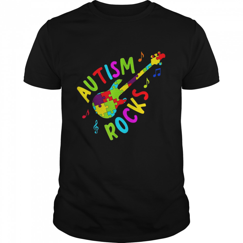Autism Rocks Autism Awareness Shirt