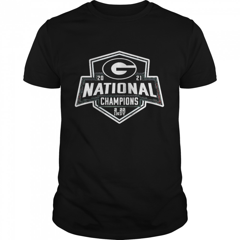 Georgia Bulldogs 2021 National Champions 2022 Indy Shirt