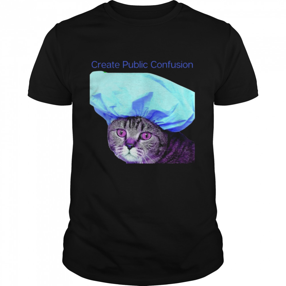 Confrontational Cats Create Public Confusion Shirt