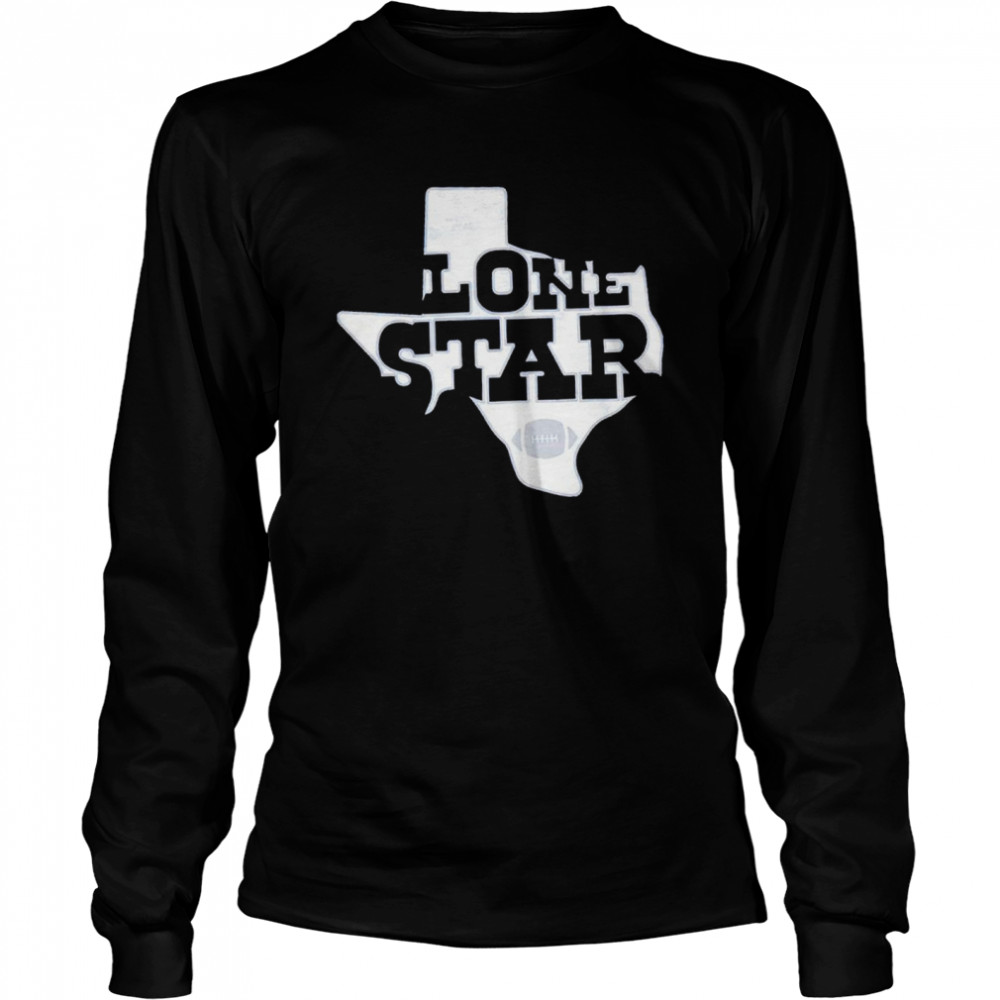 Lone Star Football  Long Sleeved T-shirt