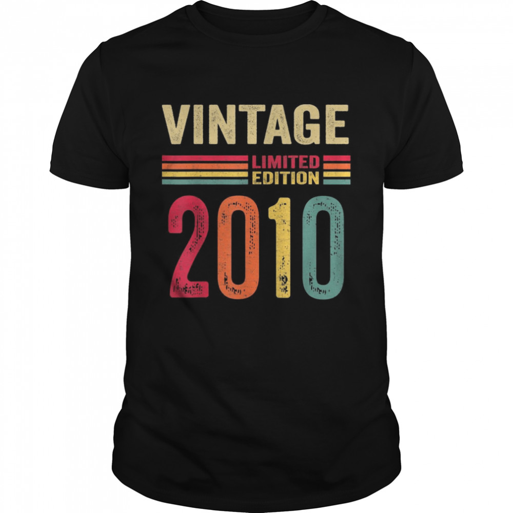 Vintage 2010 Limited Edition 12th Birthday Shirt