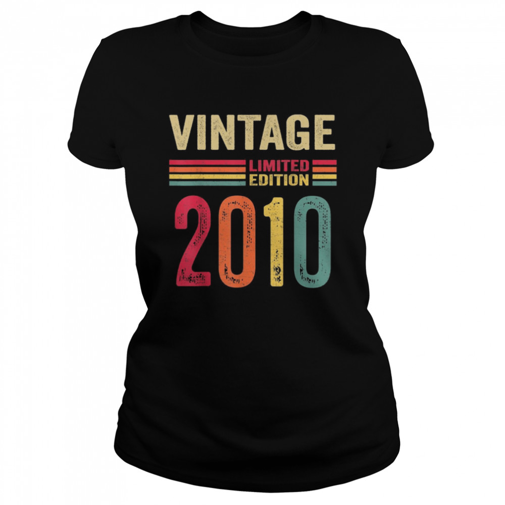 Vintage 2010 Limited Edition 12th Birthday  Classic Women's T-shirt