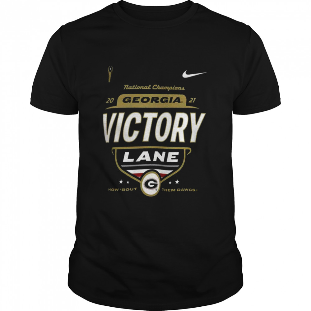 Georgia Bulldogs Nike College Football Playoff 2021 National Champions Locker Room Shirt
