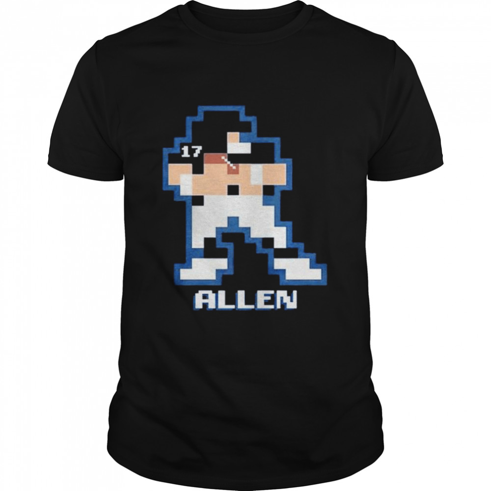 josh Allen 8-Bit shirt