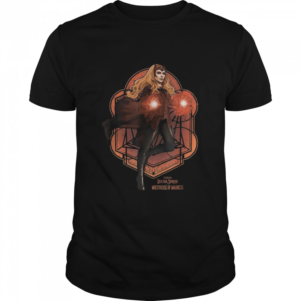Marvel Doctor Strange 2 Scarlet Witch Floating Poster Shirt