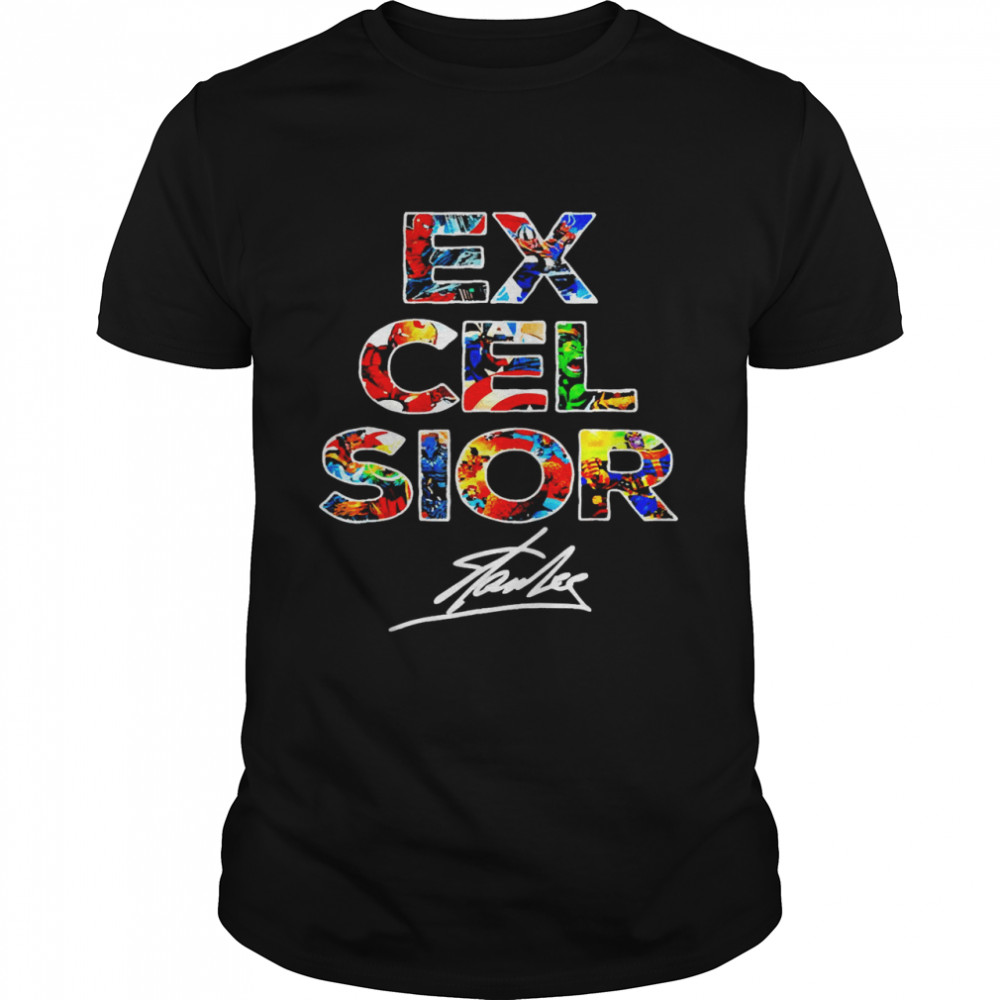 Stan Lee Excelsior Signature Shirt