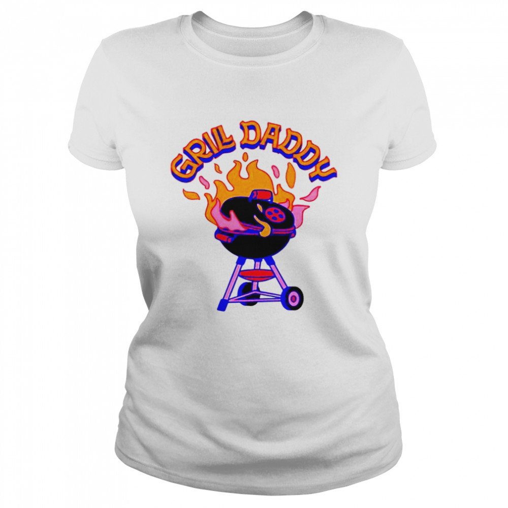 BBQ grill daddy shirt Classic Women's T-shirt