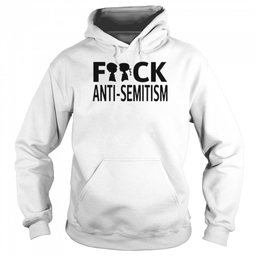boy meets girl fuck anti-semitism shirt Unisex Hoodie