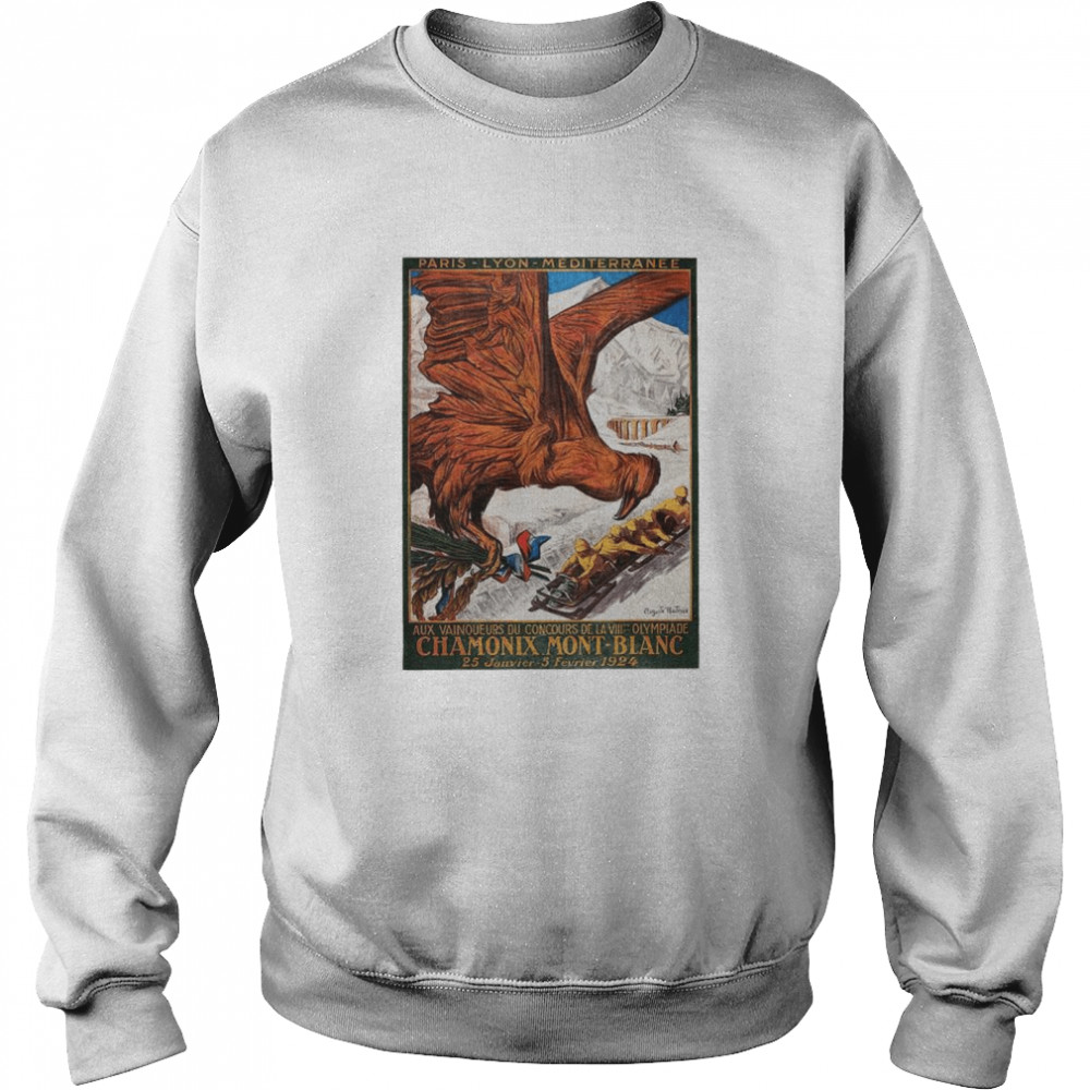Chamonix Winter Games 1924 shirt Unisex Sweatshirt