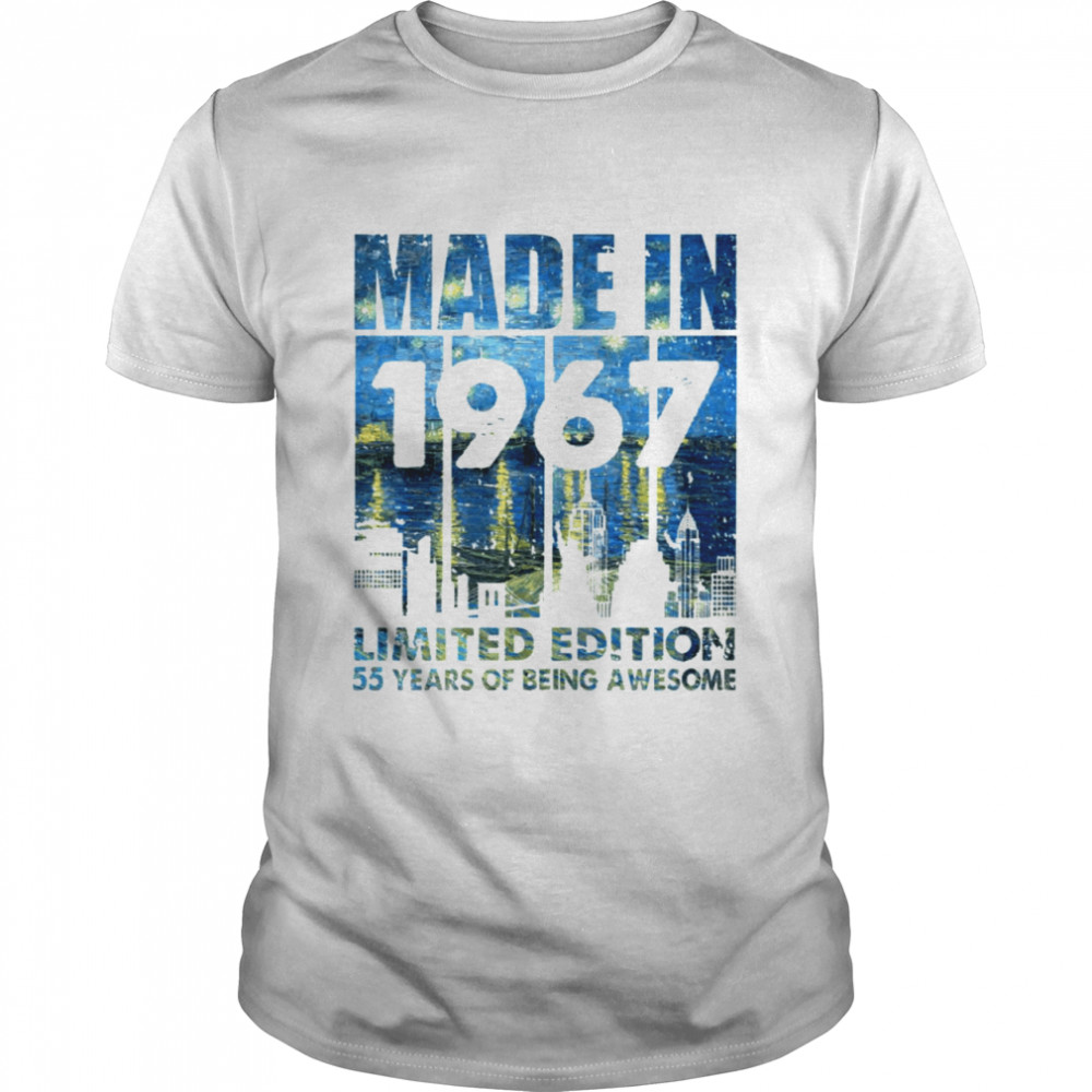 Made in 1967 limited edition 64 years of being awesome shirt Classic Men's T-shirt