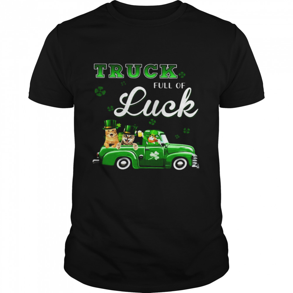 Truck Full Of Luck Cat Shirt