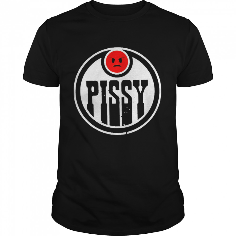 Pissy Reporter Edmonton Hockey  Classic Men's T-shirt