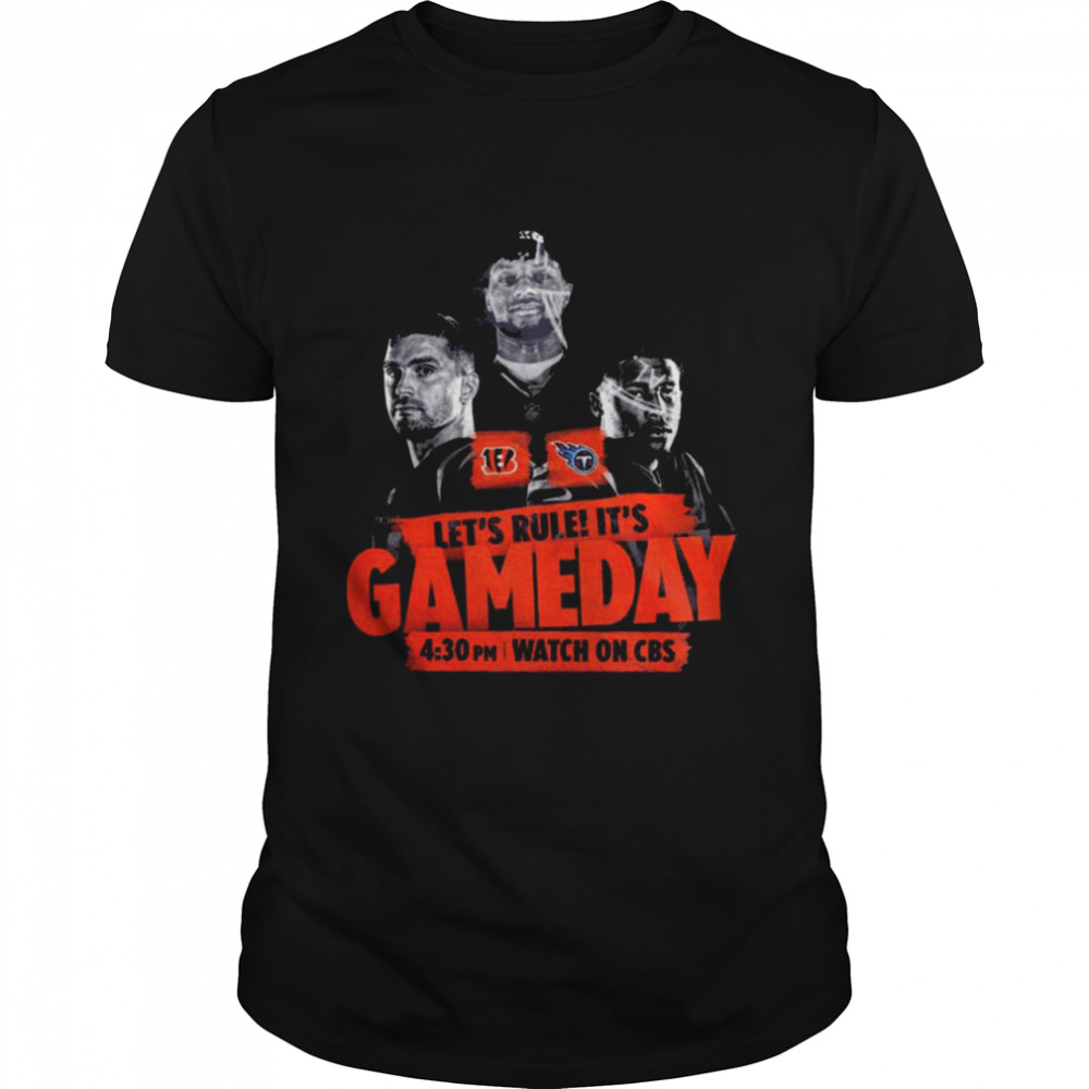 Bengals Vs Titans 2022 Let’s Rule Its Gameday Divisional Round Shirt