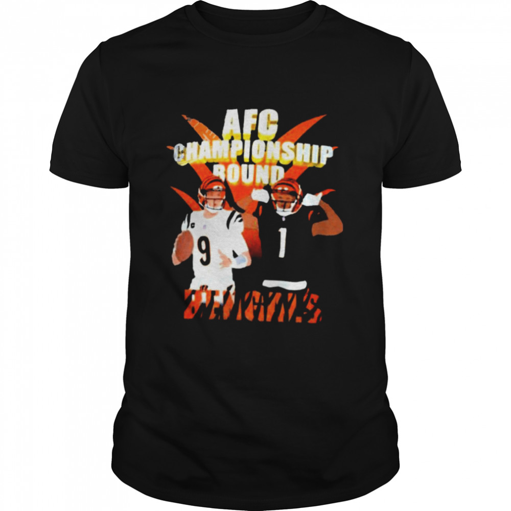 Cincinnati Bengals 2022 AFC Championship Round Shirt
