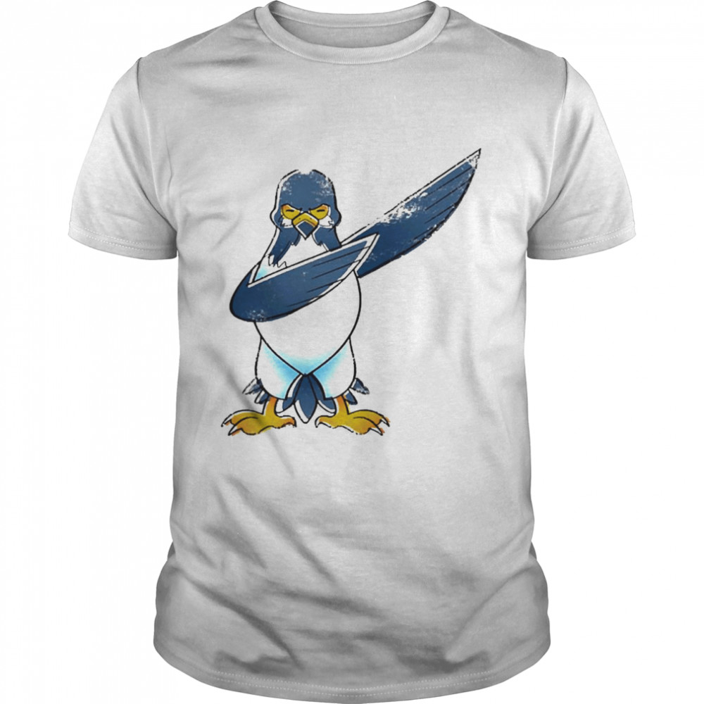 Falcon Bird Ornithologist Dabbing Falcon Shirt
