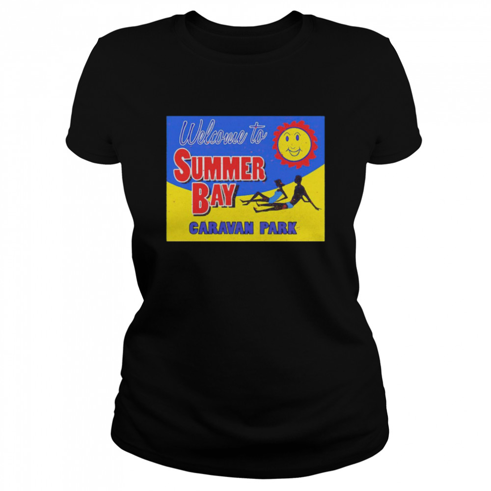 Welcome to Summer Bay Caravan Park T-shirt Classic Women's T-shirt