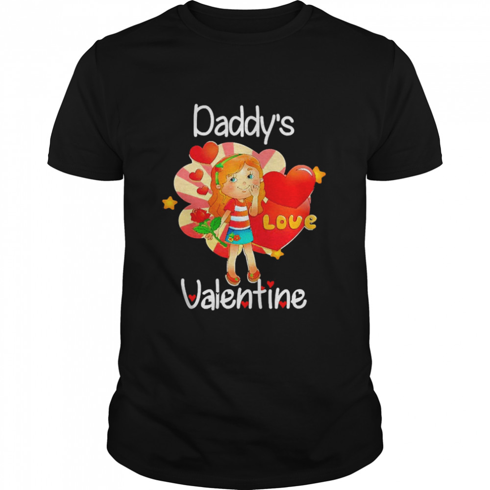 Daddy’s Valentine Father Daughter Valentine’s Day Shirt