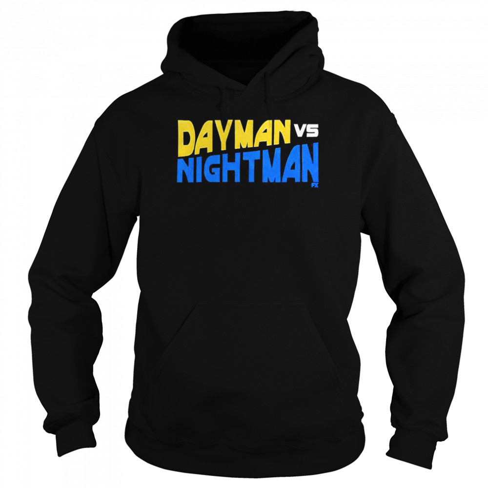 Dayman Vs Nightman  Unisex Hoodie