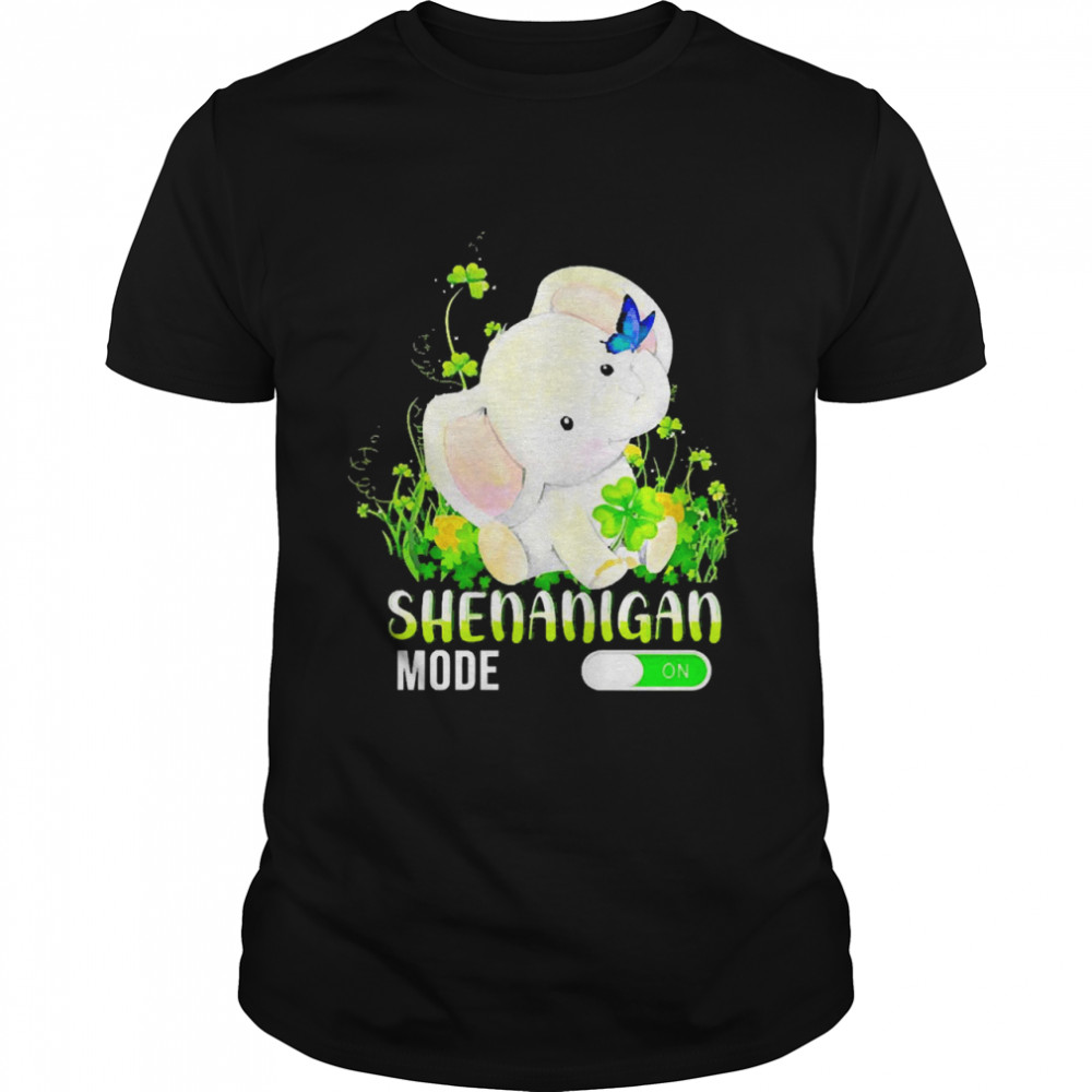 Elephant Shenanigan Mode On Shirt