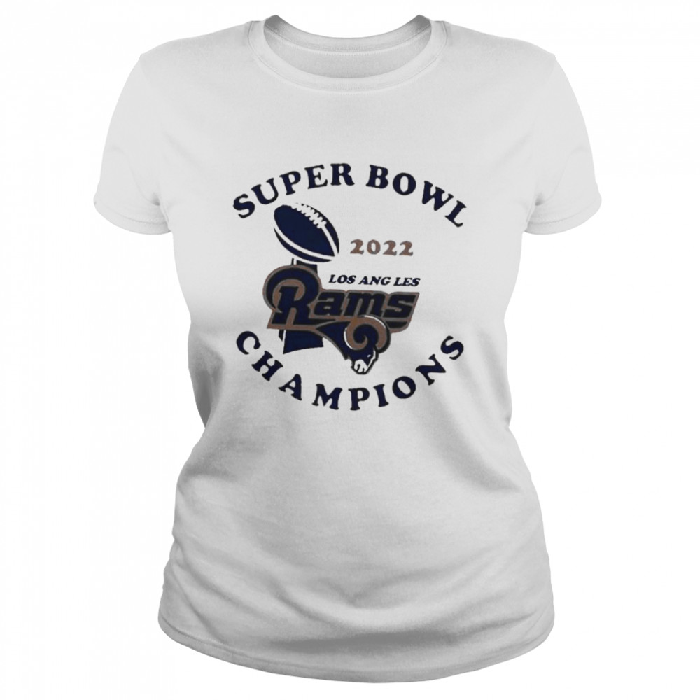 LA Rams West Champions Super Bowl LVI 2022 shirt Classic Women's T-shirt