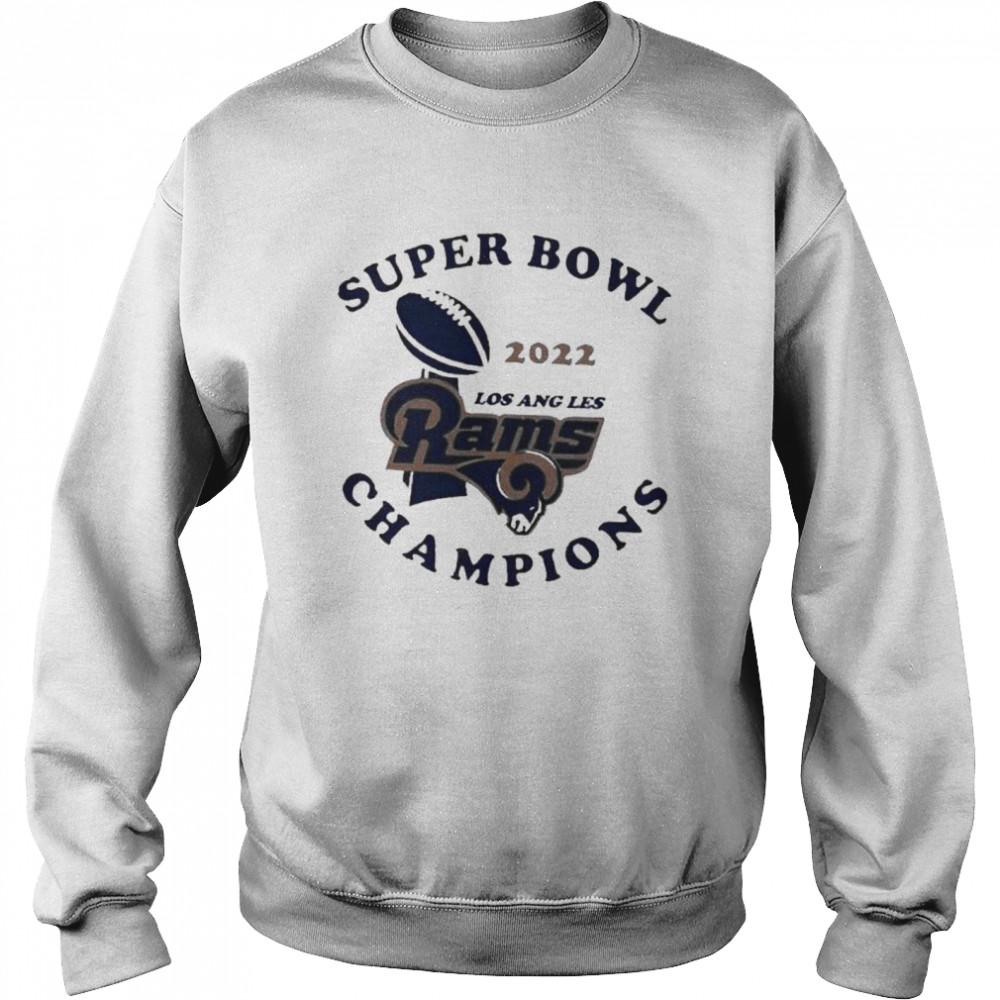 LA Rams West Champions Super Bowl LVI 2022 shirt Unisex Sweatshirt