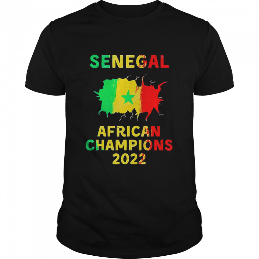 Senegal Football Senegal Champions of Africa Shirt