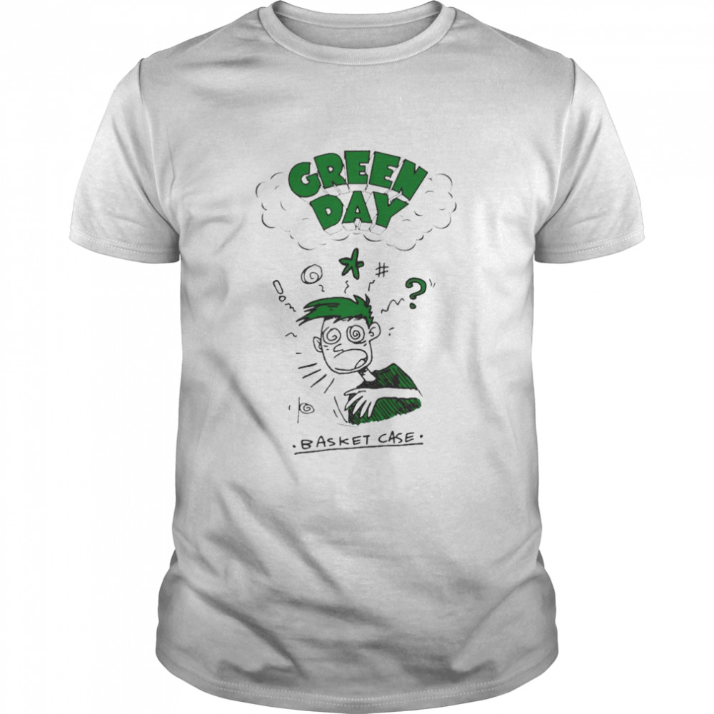 wDJam Green Day Dookie Basket Case Doodle T-Shirt