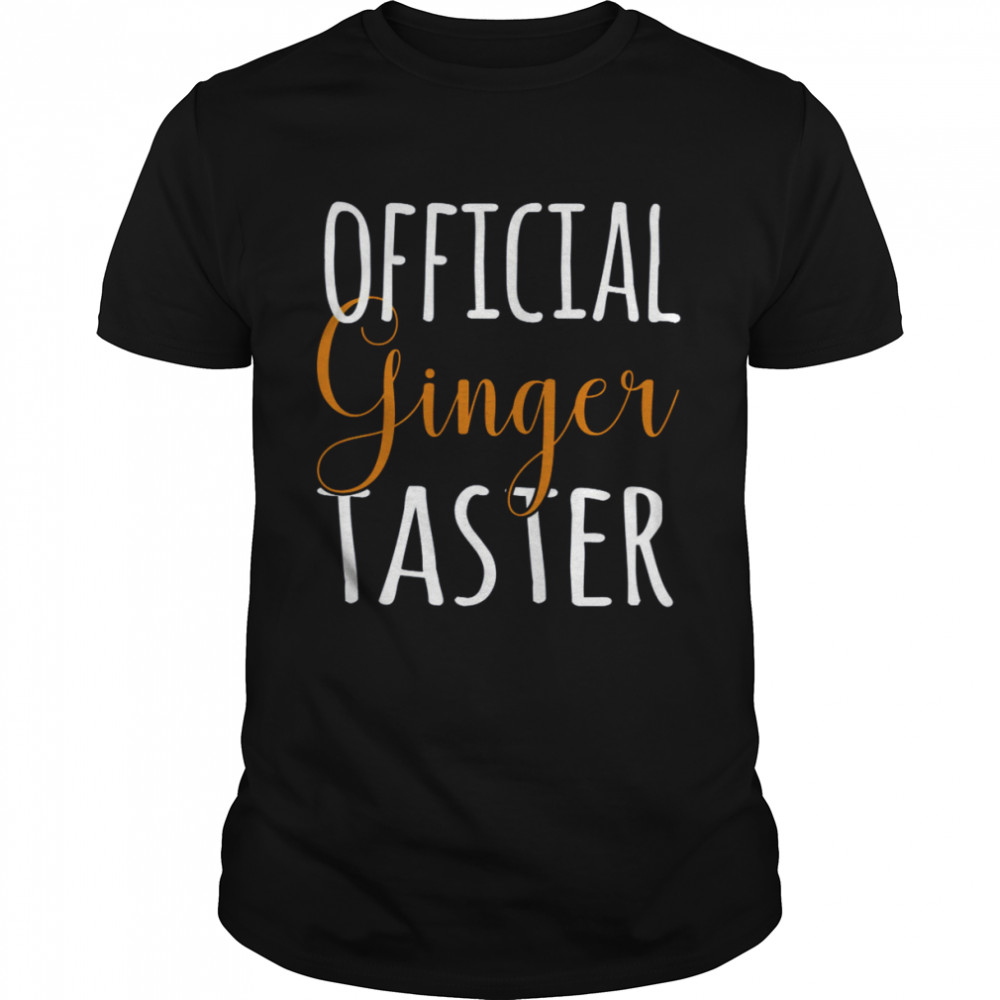 Official vinegar taster shirt