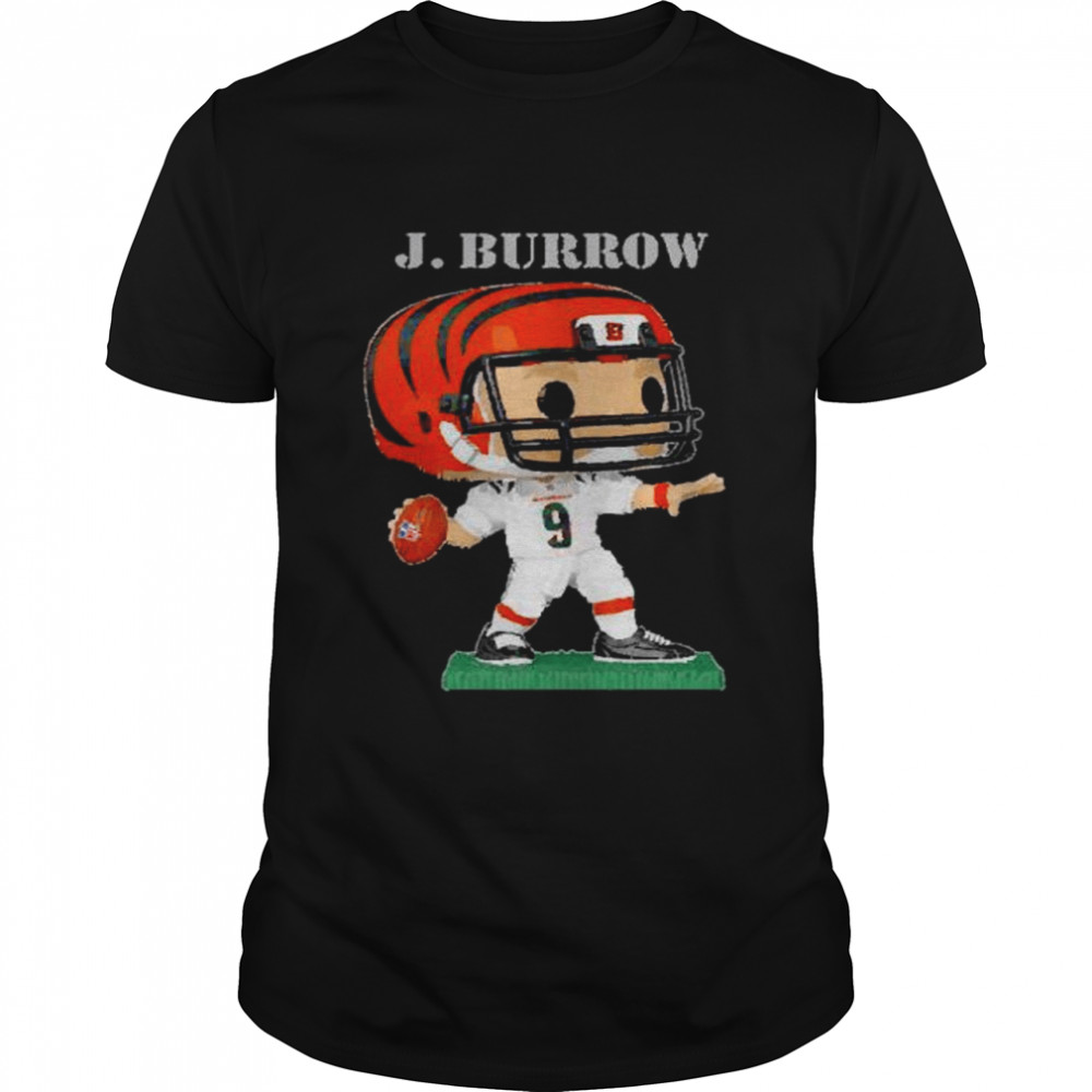 Top J. Burrow Cincinnati Bengals character funny T-shirt