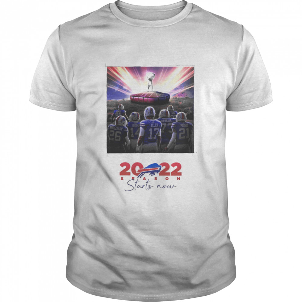 Bills Mafia 2022 Season Starts Now Champions Shirt