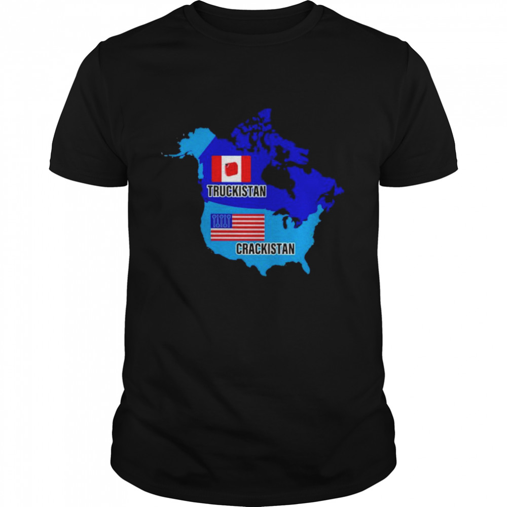Canadian truckistan American crackistan shirt