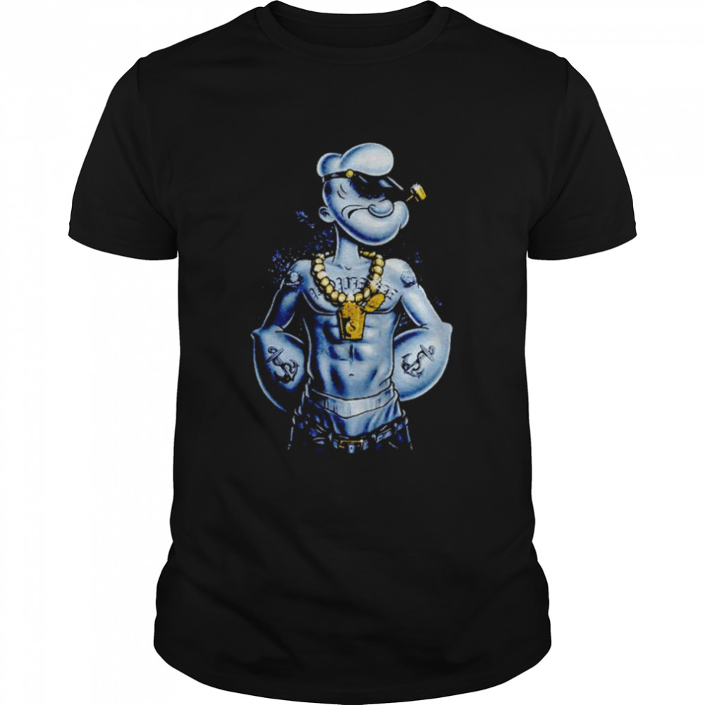 Popeye The Sailor Man Gangster Thug shirt