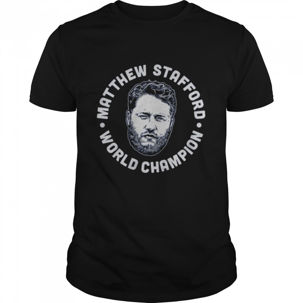 Matthew Stafford World Champion T-Shirt