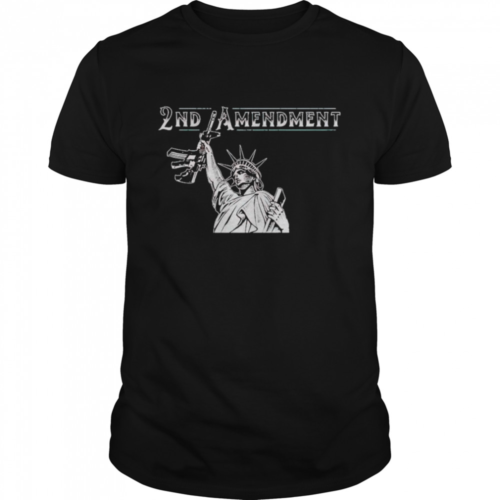 2nd amendment statue of liberty shirt