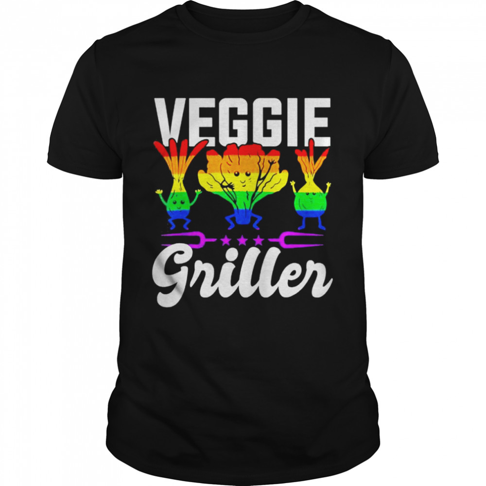 LGBT Veggie Vegetable Lover BBQ shirt