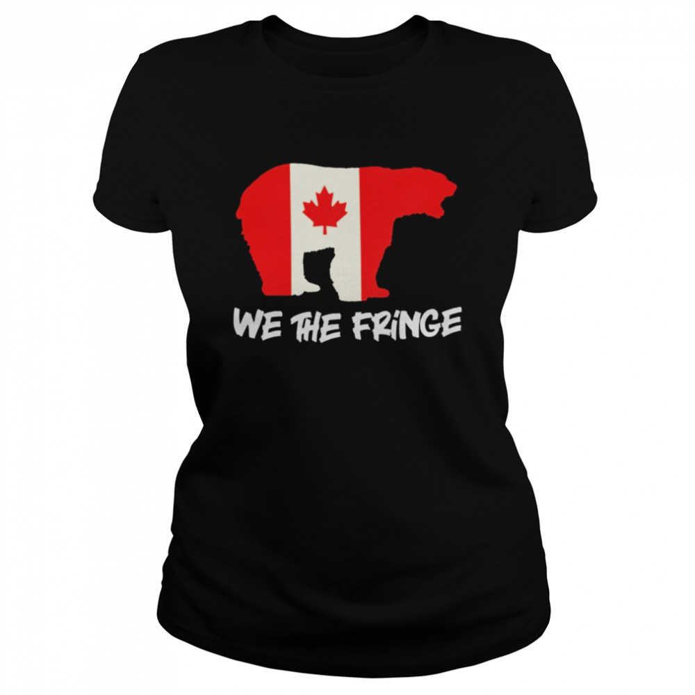 We the Fringe Canadian Truckers Canada Truck  Classic Women's T-shirt
