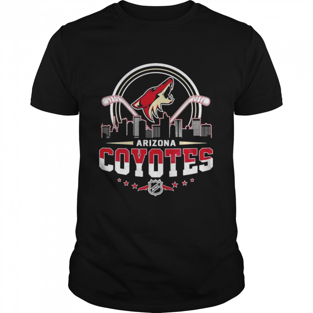 Arizona Coyotes NHL City Skyline hockey shirt