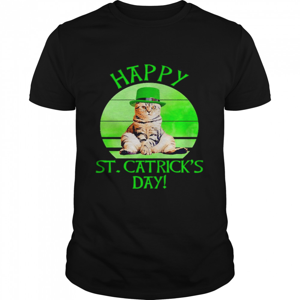 Happy St Catrick’s Day Cat Shirt
