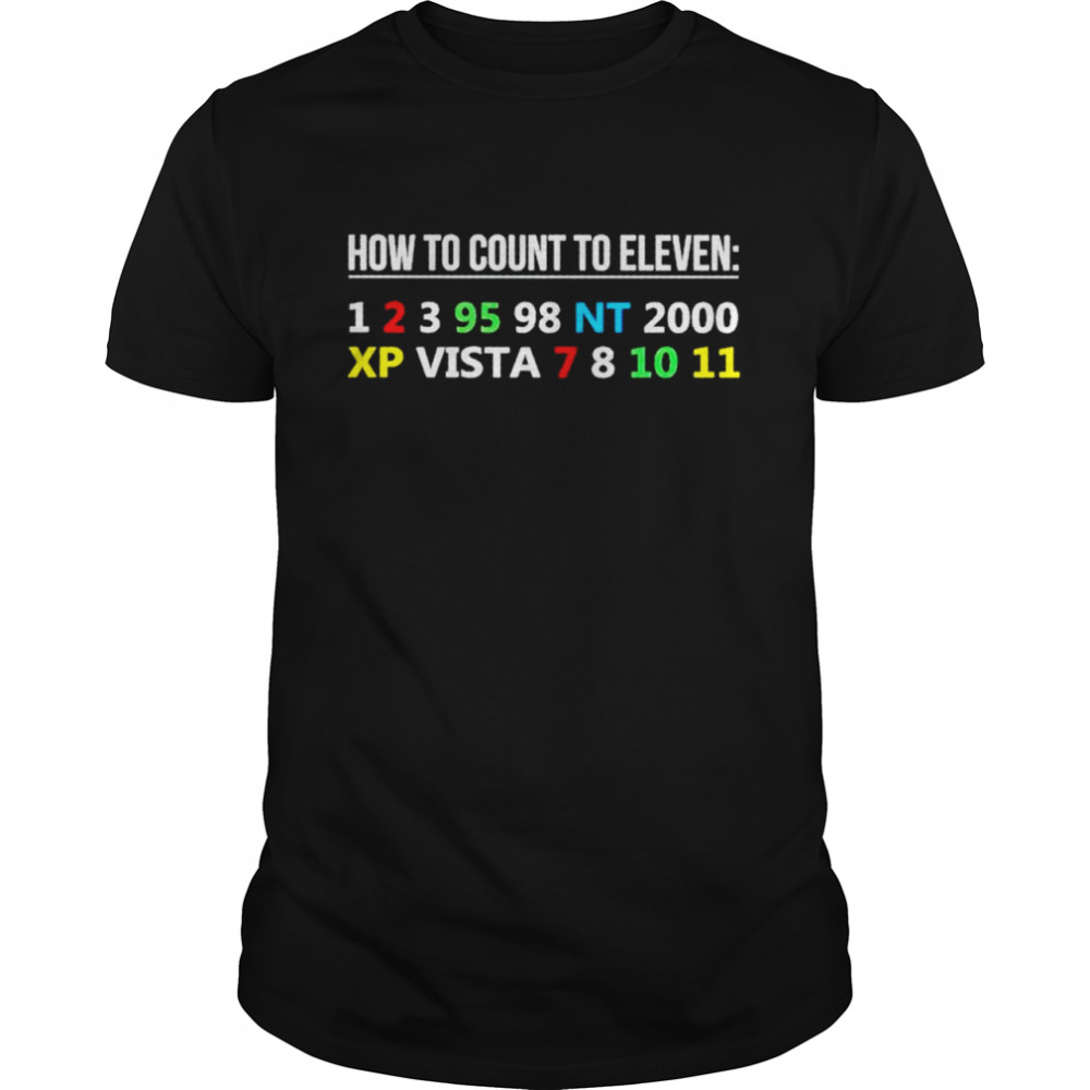 How to count to eleven shirt