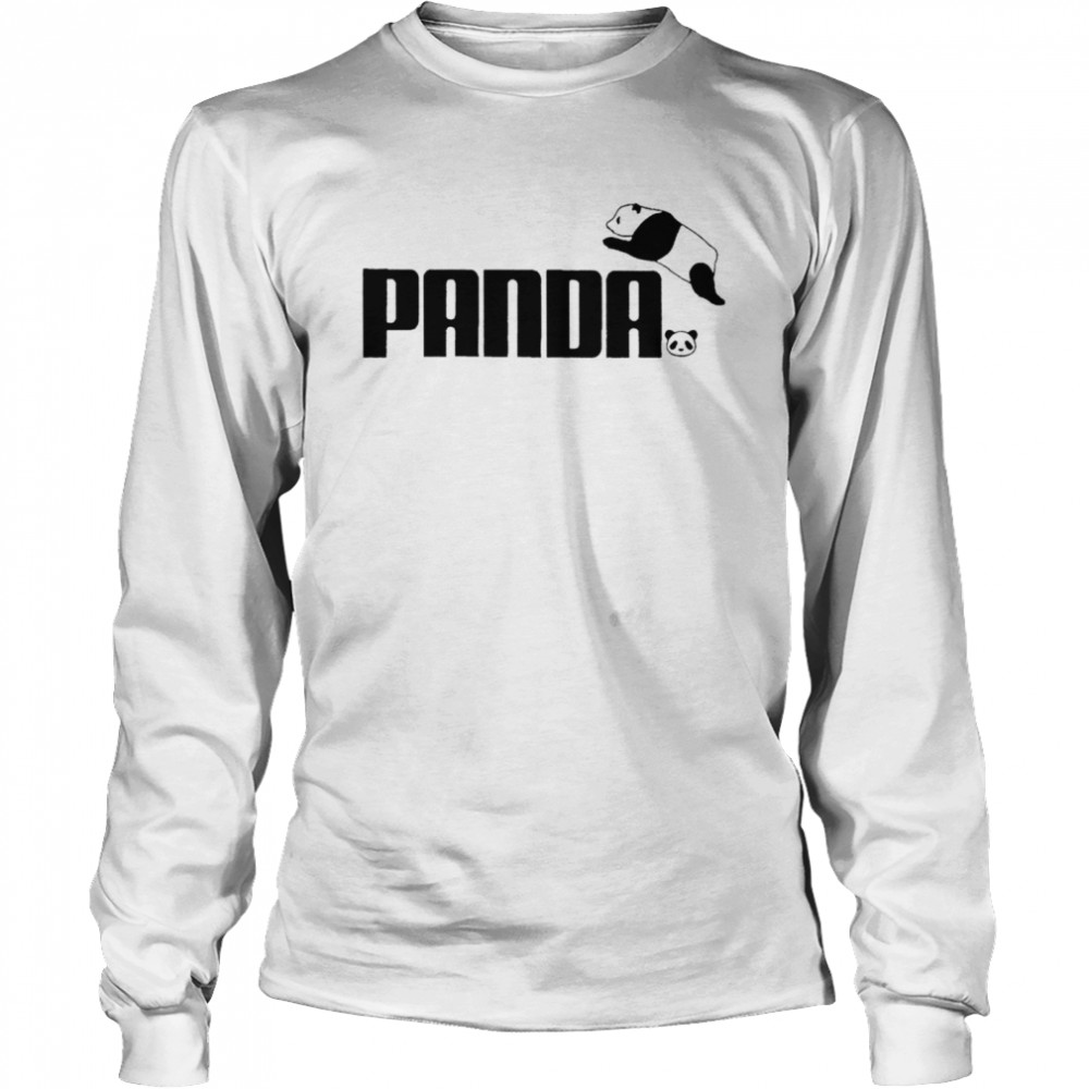 Panda Puma funny logo T-shirt - Trend T Shirt Store Online