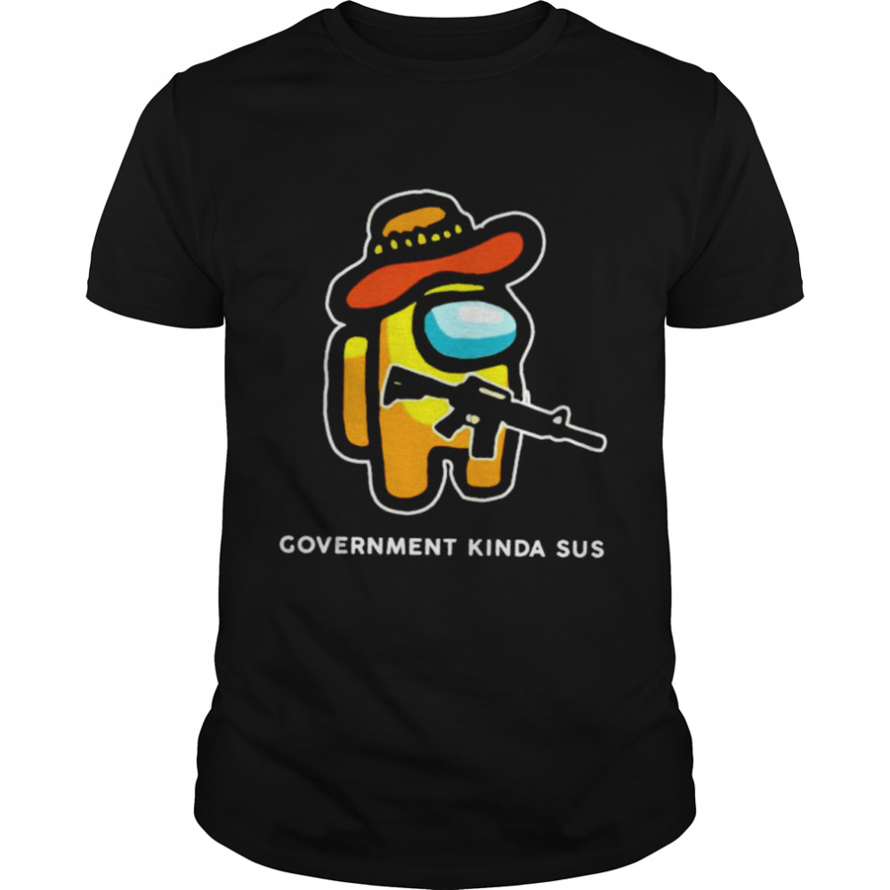 Among US government kinda sus shirt